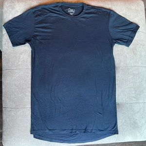 True Classic T-shirt Navy Blue XL Long Body